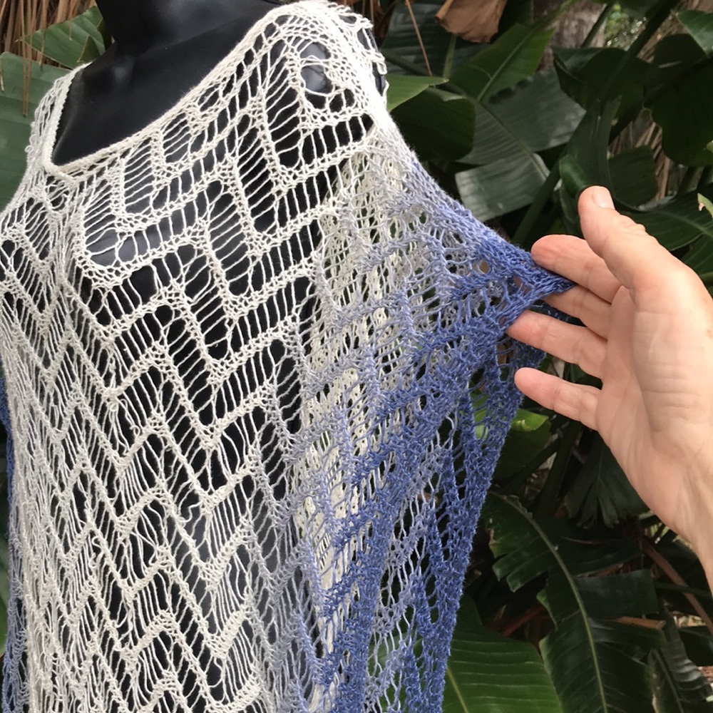 Tommy Bahama crochet ombré swim cover up